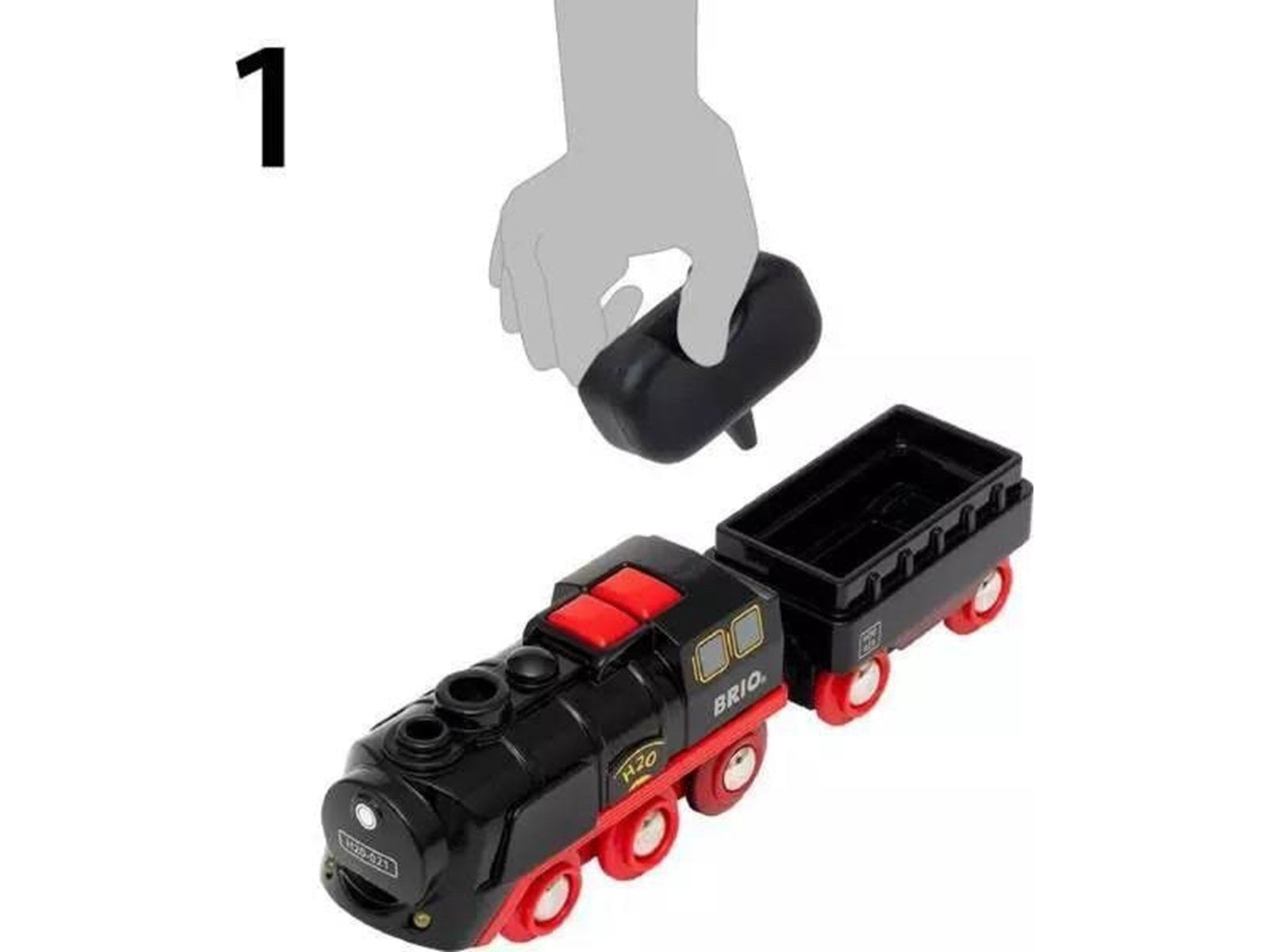 Brio 36014 Christmas Steaming Train Set Brio 36014 Christmas Steaming Train Set